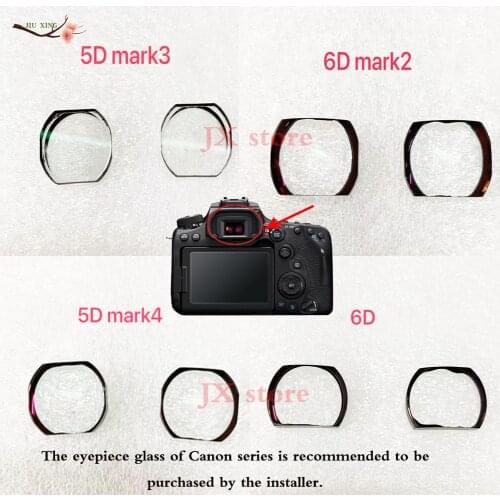 New Original Eyepiece Viewfinder Glass For Canon EOS 5D3 6D 6D2 5D4 SLR Camera repair part