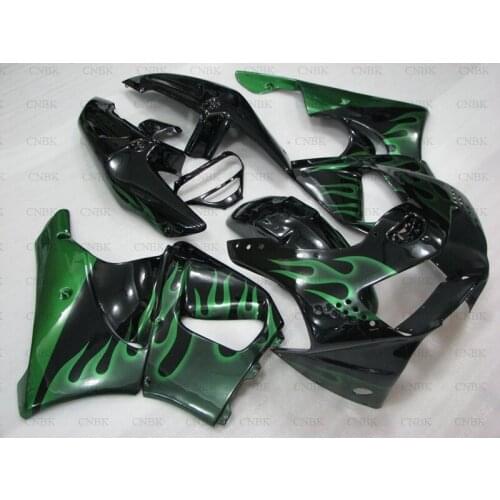 Fairings for CBR 919RR 1998 CBR 919RR Fairings 1999 CBR 919 Plastic Fairings 1998 - 1999 Pearl Green Frame