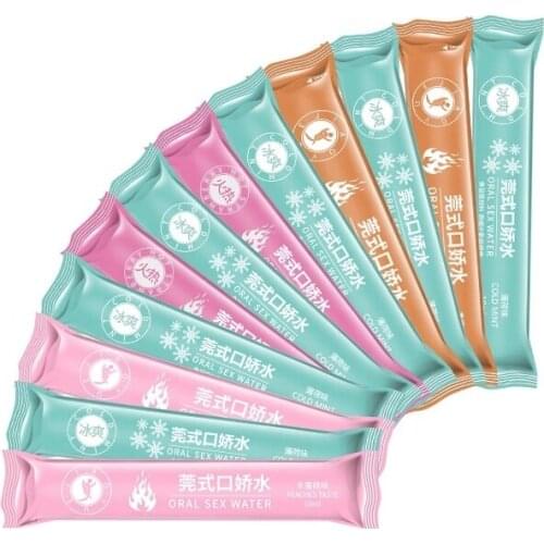 Couple Sex Lubricant Peach/Strawberry/Orange/Mint Sex Oil Gel Adults Oral products Fruit flavor anal water Oral Sex Water