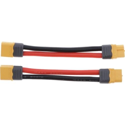 Loose 2 RC ESC Charging XT60 Male Male / Female Extension Cable Wire
