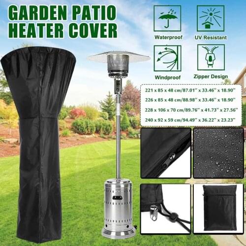210D Heavy Duty Waterproof Gas Pyramid Protector Heater Dirt Cover Patio Courtyard Outdoor Garden Protecting Oxford Cloth Heater