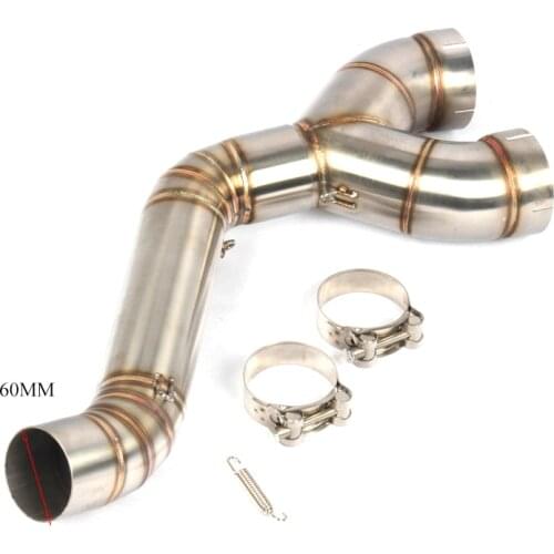 Slip On Exhaust For BMW S1000RR Motorcycle Exhaust Connect Middle Link Pipe Racing Exhaust Silencer