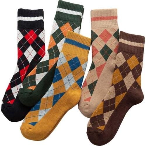 YIBATE Men's Terry Socks