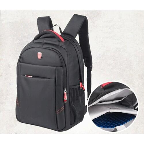 15 15.6 Inch Shockproof Waterproof Nylon Laptop Notebook Backpack Bags Case Backpack for Business School Men Women