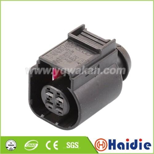 2sets 4pin auto wiring harness plug cable electric plug connector 4H0972775