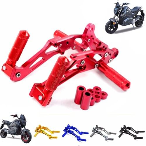 For Honda MSX125/ SF M3 M6 GROM Motocyle Accessories Footrests CNC Adjustable Rearset Foot Rest Pegs Foot Pedal