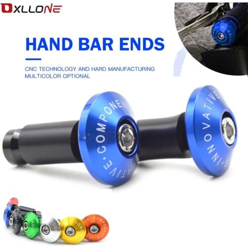 Aluminum motorcycle handlebar hand handle bar grips ends For honda MSX125 PCX 125/150 PCX150 PCX 150 Kawasaki yamaha