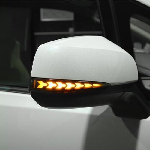 Car Rearview Mirror Streamer Light Turn Signal Lamp Fit TOYOTA RAV4 2019 2020 For TOYOTA ALPHARD VELLFIRE Car Accessories