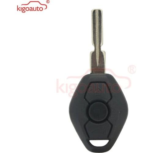 Kigoauto car key case shell 3 button for BMW 3 5 series X3 X5 Z4 HU58 key Blade