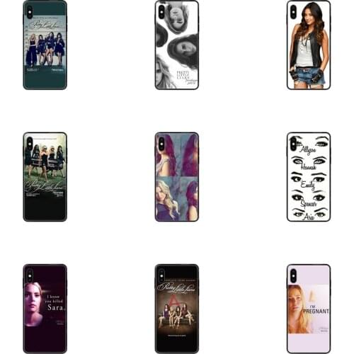 Black Soft TPU Accessories Case Who Is Pretty Little Liars For Youth Girls For Galaxy A5 A6 A7 A8 A10 A10S A20 A20S A20E A21S