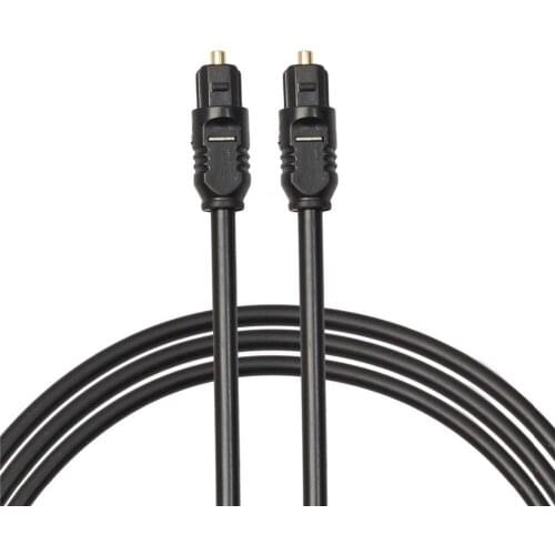 Digital Audio Output Cable Optical Audio toslink cable OD2.2 with Gold-plated plug