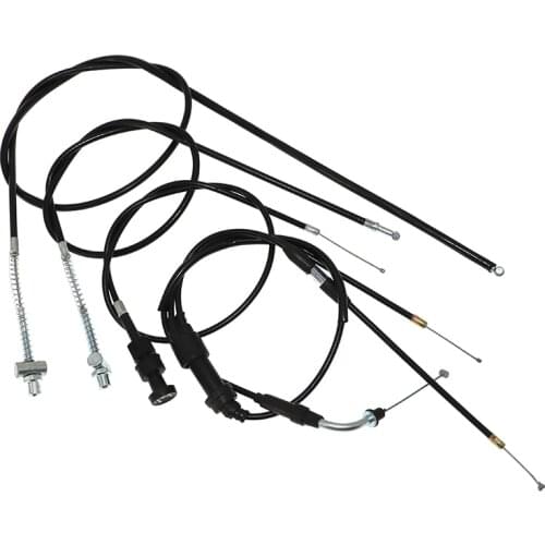 750mm Choke Cable Throttle Cable Front & Rear Brake Cable for PW50,930mm Choke Cable Throttle Cable for PW80 Dirt Pit Bike