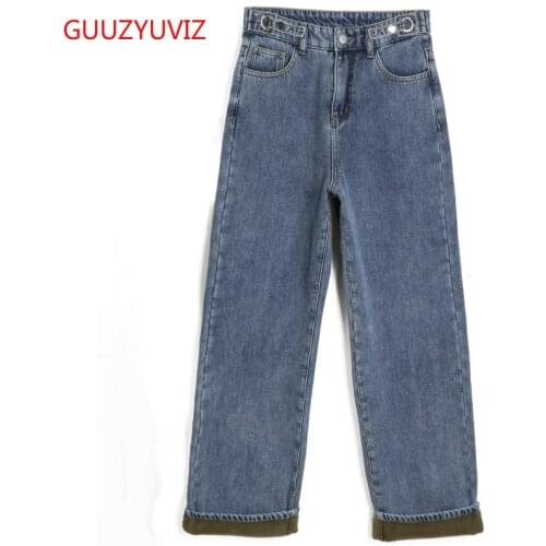 GUUZYUVIZ Womens Boyfriend Jeans