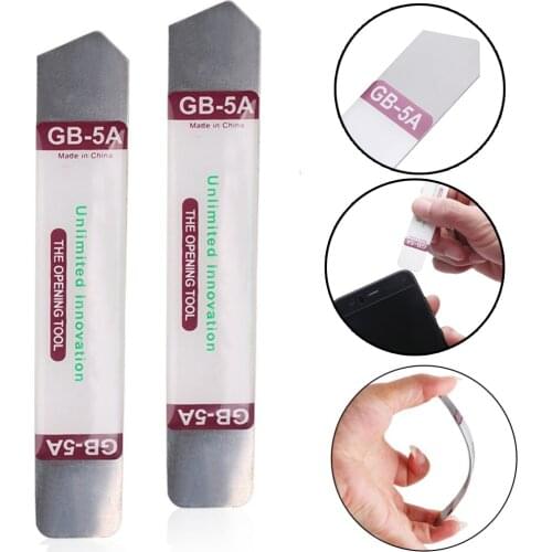 Metal Flat Soft Blade Crowbar Pry Open Repair Tools Kit for Mobile Phone Electronic Broken screen Glue Removal Battery Opening