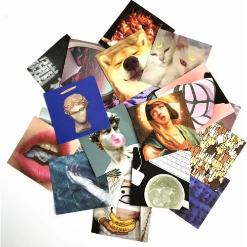 TD ZW 2019 20Pcs/Lot Ins Funny Sticker Decal For Car Laptop Bicycle Motorcycle Notebook Waterproof Stickers