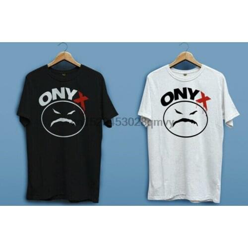 New ONYX Bacdafucup Rap Hip Hop White Black T-shirt Shirts Tee XS-2Xl