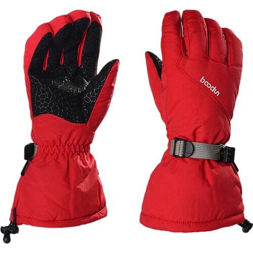 New Anti-slip Winter Ski Snow Gloves Women Men Water Resistant Warm Gloves for Snowboarding Skiing Riding Cycling Hiking