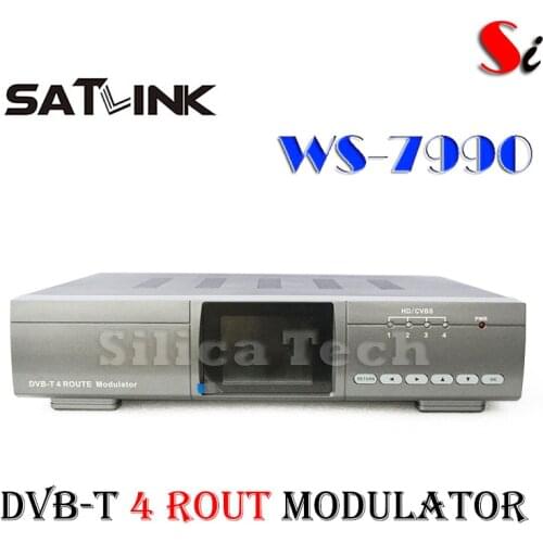 Original Satlink WS-7990 4 Route DVB-T modulator 4 HDMI/AV Input