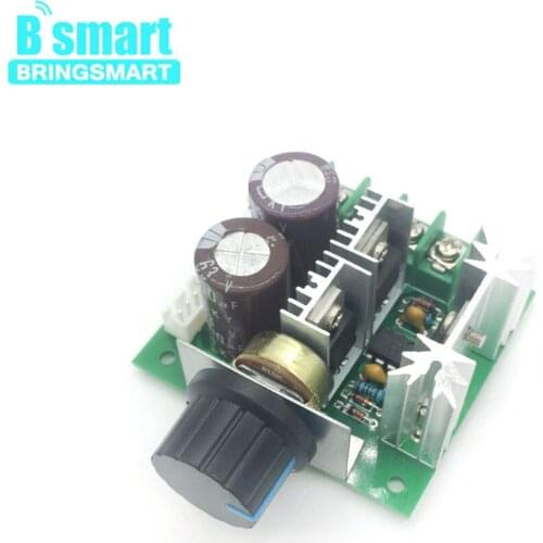 Bringsmart CCMHC PWM 8A 12V-40V Speed Controller DC Motor Gear Motor Speed Control Switch Governor Variable-Speed
