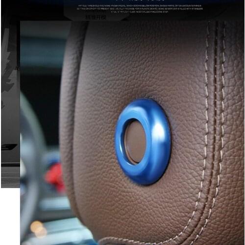 Fit for Audi headrest button decoration, car interior decoration, for Audi q5l auto accessories, special diamond inlay