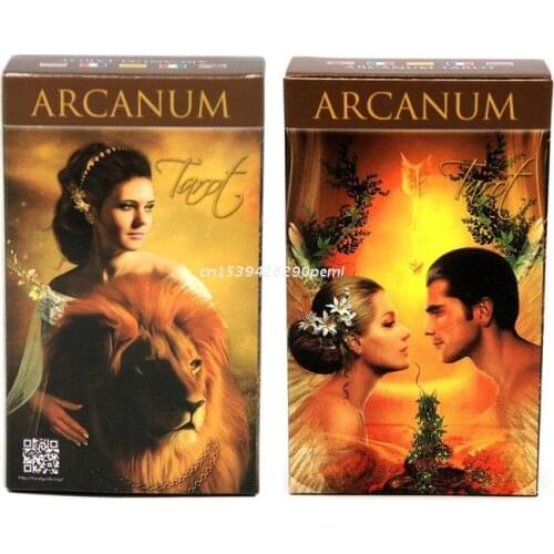 Full English Arcanum Tarot 78 Cards Deck Oracle Playing Card Party Board Game Dropship