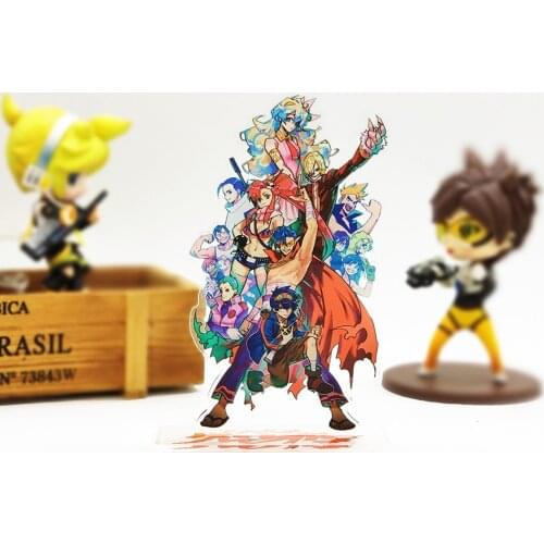 Tengen Toppa Gurren Lagann ANIKI family acrylic stand figure model plate holder cake topper anime Japanese cool