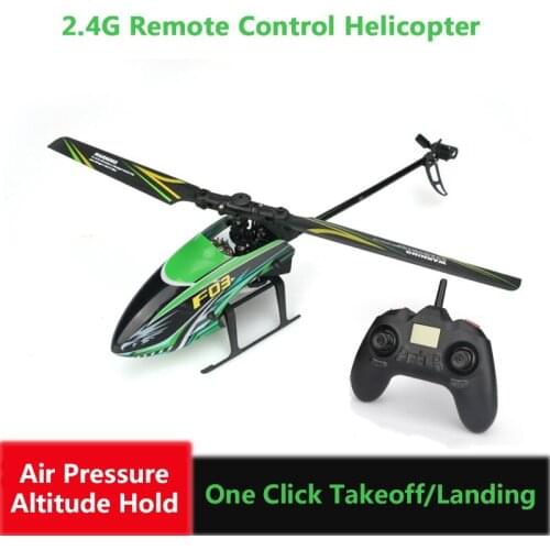 One Key Takeoff/Landing RC Helicopter Air Pressure Hover Strong Megnetic Motor Digital Servo Aerobatic Flying 20Mins Flight Toy
