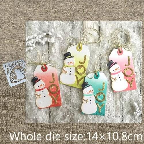 XLDesign Craft Metal Cutting Dies cut dies sonwman tree frame decoration scrapbook Album Paper Card Craft Embossing die cuts