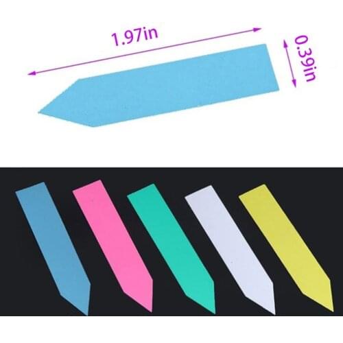 100pcs/set Reusable Waterproof Plastic Plant Flower Seed Labels Markers Garden Tags Decoration Tools