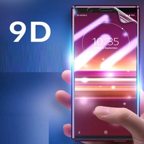 6D Curved For Sony Xperia XA1 Plus L3 10 XA2 Plus Hydrogel Film For Soni Experia XZ4 XZ3 Ultra XZ Premium XA 1 Full Cover Films