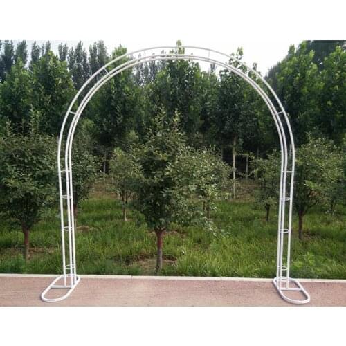 Arch frame iron art removable galvanized door frame wedding opening cherry arch wedding flower frame climbing frame