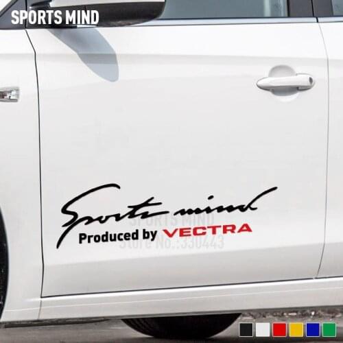 Car Sticker Decal Automobiles Car Styling For Opel Vectra OPC LINE GTC Sticker For Car Exterior Accessories