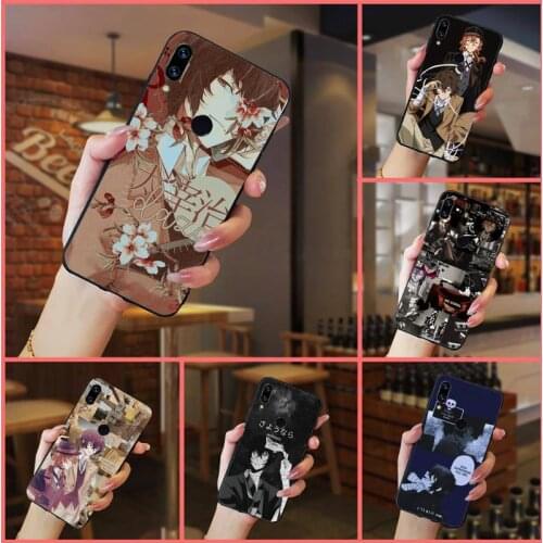 Bungou Stray Dogs Dazai Osamu Anime Phone Case For Xiaomi Redmi note 7 8 9 t max3 s 10 pro lite coque shell cover funda