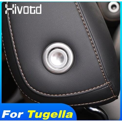 Car Styling Headrest Button Cover Interior Decoration Stickers Trim For Geely Tugella,Xingyue,FY11 2021-2019 Seat Accessories