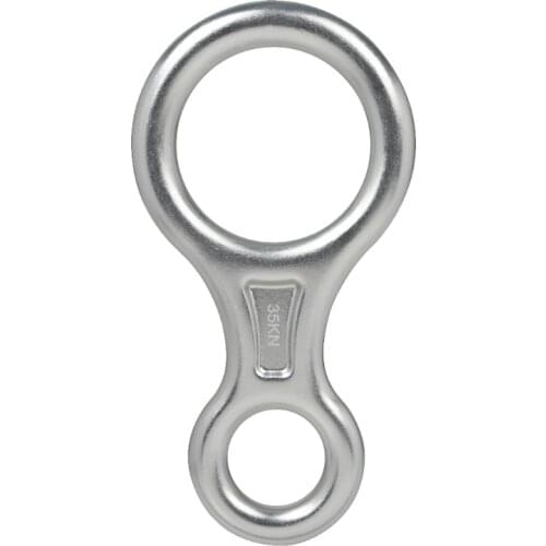 448D Rock Climbing Descender Mountaineering Figure Small Climbing Ring Descend 8 Word Downhill Protection Equipment