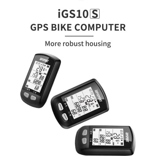 IGPSPORT IGS10S Mtb Bicycle Computer GPS Waterproof IPX6 ANT+ Wireless Cycling Speedometer Bike Digital Stopwatch Accessories