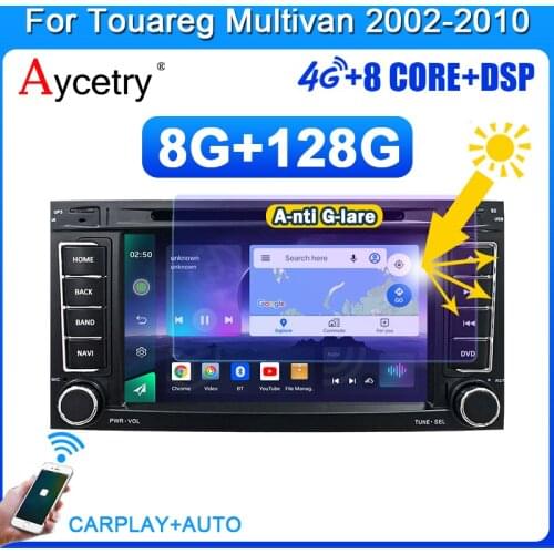 PX6 car intelligent system 2 din radio android 10 screen For VW/Volkswagen/Touareg/Transporter T5 Multivan autoradio auto audio
