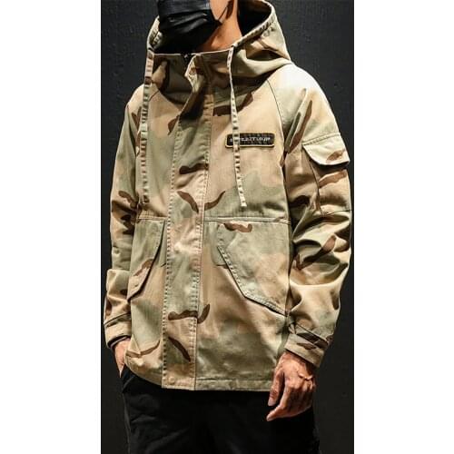 Men Military Camouflage Jacket Army Tactical Clothing Hoode Jacket 2020