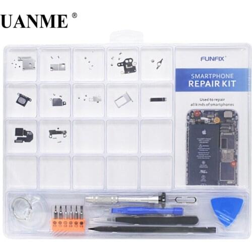 UANME Smartphone Repair Tools Kit Anti Static Project Tray Storage Sort Organize Screws Parts Screwdriver Set Pry Opening Tool