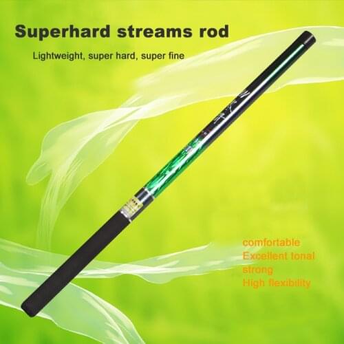 New Fishing Rods 2.7M 3.6M 4.5M 5.4M 6.3M 7.2M Superhard Ultralight Fishing Rod Portable Telescopic Brook fishing rod