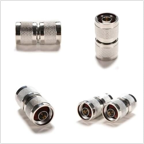 New 1PC RF plug Adapter N male plug to N male coaxial adapter connector