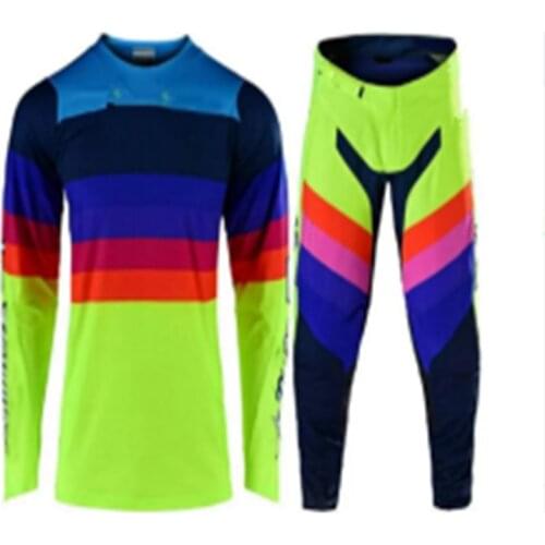 New 2021 Fox mountain bike suit and pants mx gear set combination mountain bike ATV off-road motorcycle suit