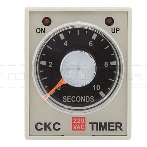 2 pieces of Original authentic authentic CKC Taiwan Songling time relay AH3-2 AC 220V DC AC220V AC380V AH3 2