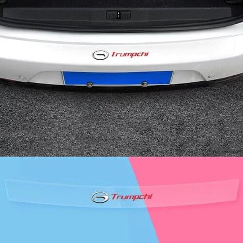 Car Trunk Transparent Anti Scratch Protector Strip For Trumpchi GA3 GA6 GA8 GS8 GS3 GS4 GS5 GS7 GS8 GM8 GM6 GAC Auto Accessories