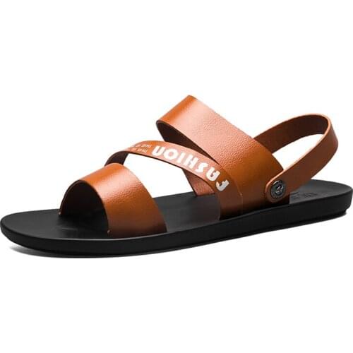 Sandalen ete sandalia homme cuero piscine sandalias sandalle 2020 heren cuir shoes roman transpirables uomo piel summer para da
