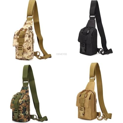 Military Tactical Climbing Shoulder Bag Camouflage Hiking Shooting Bag Hunting Fishing Cycling Bags Ultralight Camping Equipment