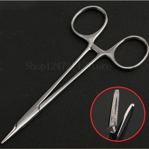 High quality stainless steel needle holder pin holder double eyelid beauty tool needle holder