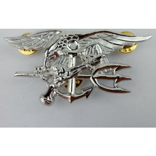 U.S. NAVY SEALS TRIDENT BADGE PIN NSWGs US Navy Special Warfare Insignia-0054 Military 5605101