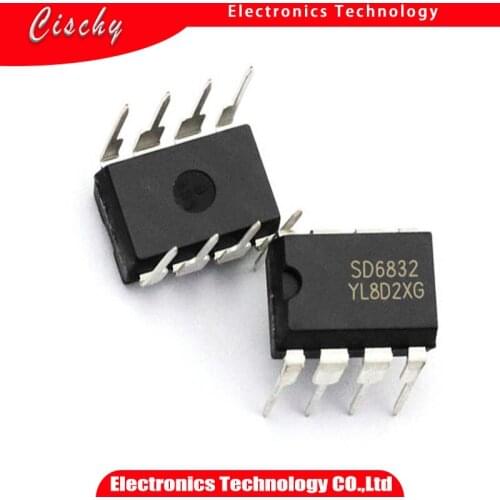 10PCS SD6832 sd6832 DIP-8 original In Stock