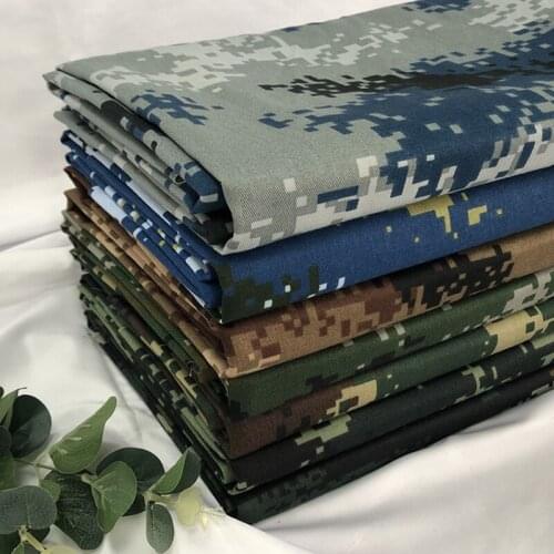 Free Shipping 1M*1.5M Military Training Uniforms Polyester Cotton High-Quality Printing Unfade High-Grade Camouflage Fabric